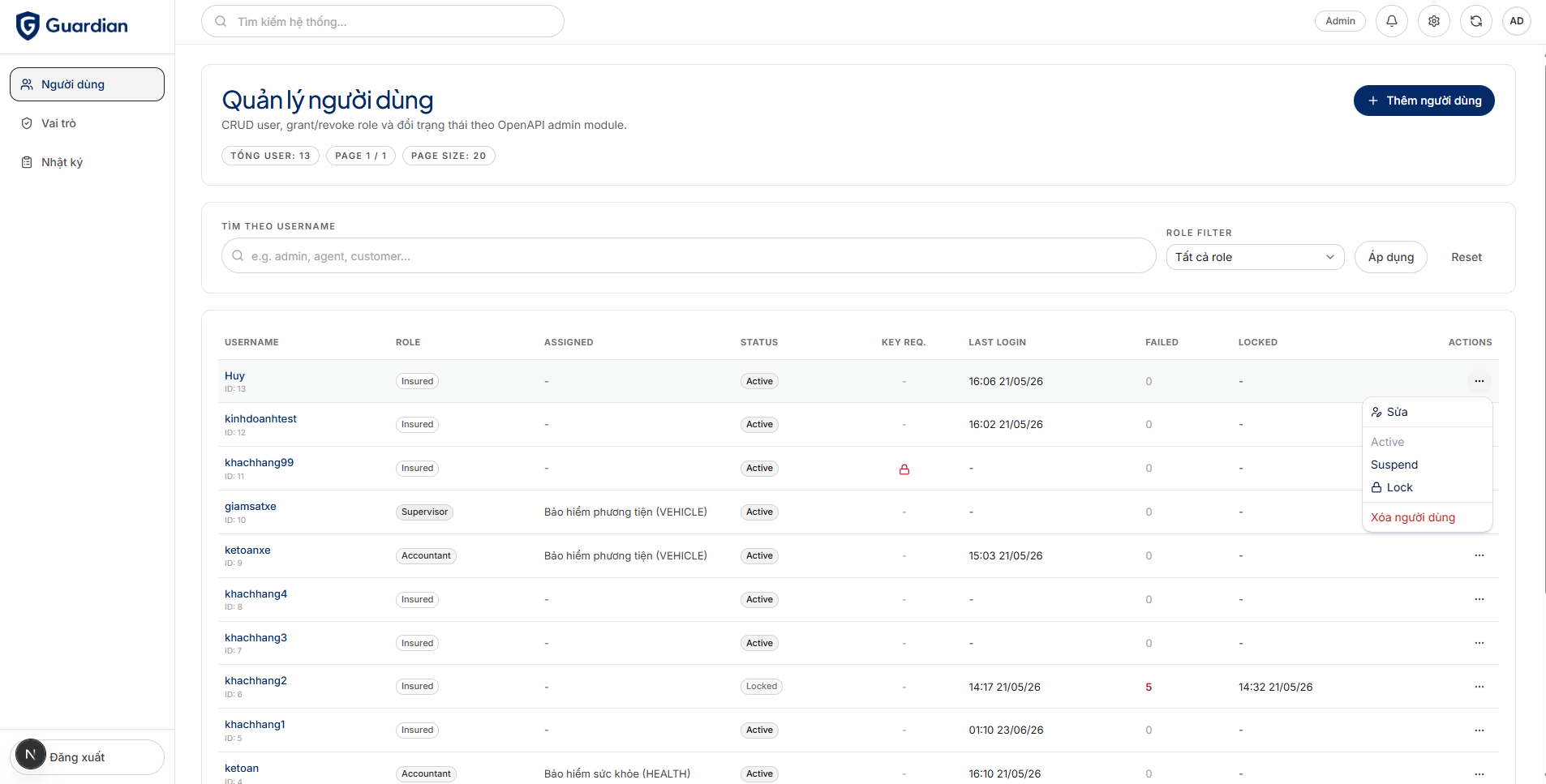 Guardiance product view 13